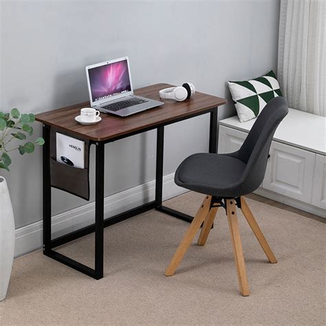 Dx107025 Quanu Modern Wooden Home Computer Table and Chair Office ...