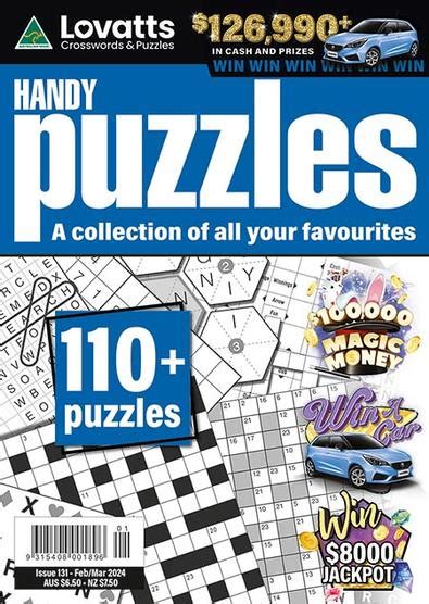 Lovatts Handy Puzzles Magazine Subscription - isubscribe