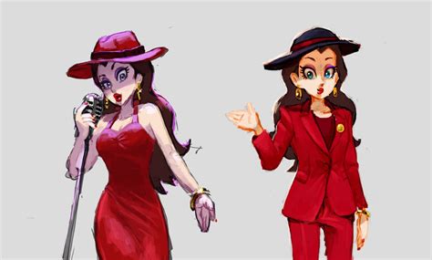 Nintendo Shares Concept Art Of Mayor Pauline From Super Mario Odyssey ...