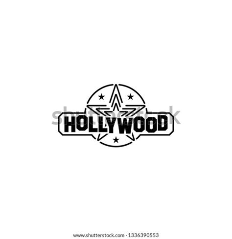 Hollywood Creative Logo Design Vector Stock Vector (Royalty Free ...