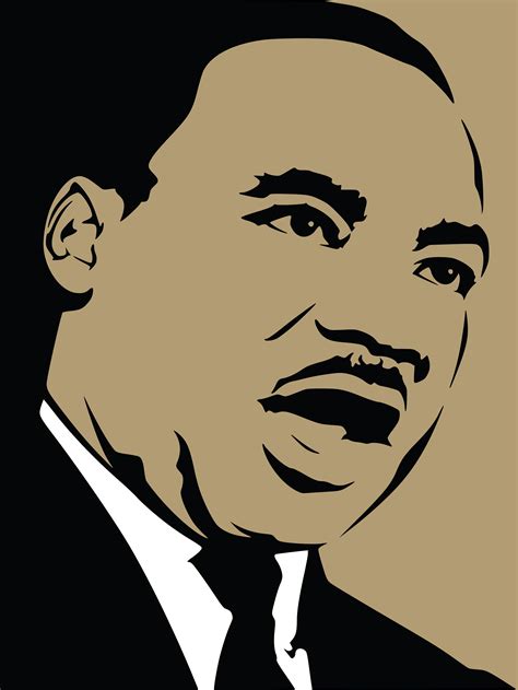 Free Clipart Of Martin Luther King Jr