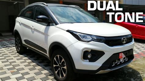 2020 Tata Nexon BS6 | Dual Tone - Calgary White | Walkaround Review - 2020 Tata Nexon | Facelift ...