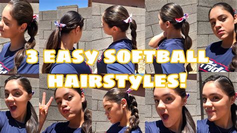 Best 17+ softball hairstyles braids