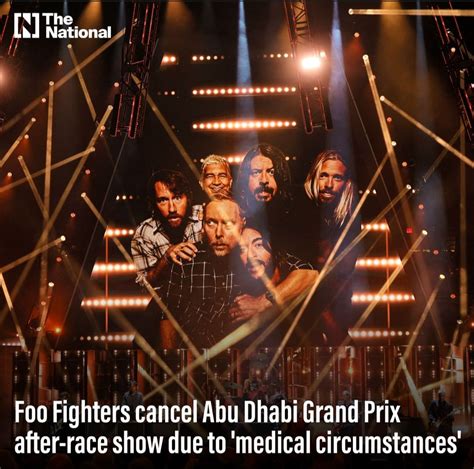 Foo Fighters Concert Canceled : r/abudhabi