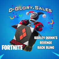 Fortnite - Harley Quinn's Revenge Back Bling DLC | ID 201353564 ...