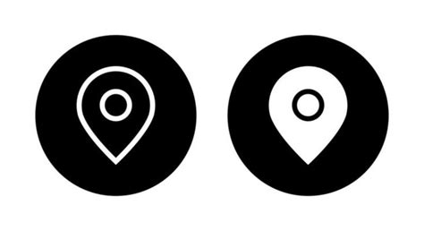 Location Icon Circle Vector Art, Icons, and Graphics for Free Download