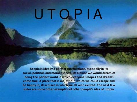 Utopia Quotes. QuotesGram