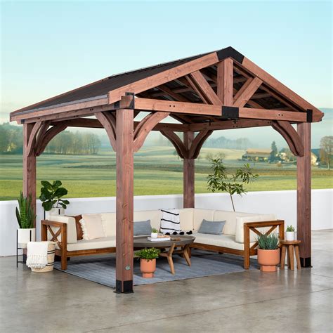 Backyard Discovery 12' x 10' Arlington Gazebo - Walmart.com - Walmart.com