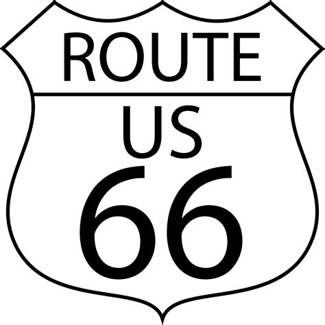 Clipart - US Route 66