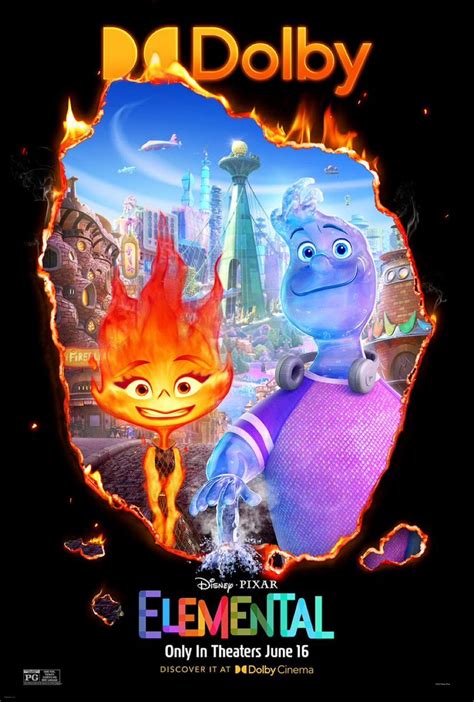 Disney Animation Promos on Twitter: "New official poster for Pixar’s #Elemental."