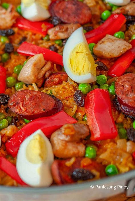 Paella Valenciana Recipe Filipino Style