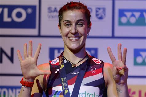 Carolina Marín conquista su octavo título de campeona de Europa | Andalucía Información ...