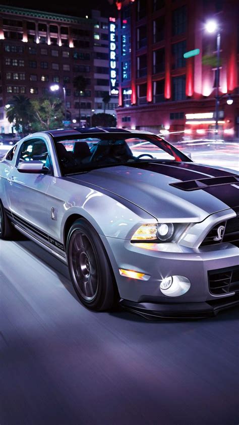 Ford Mustang Night Street 4K Ultra HD Mobile Wallpaper | Ford mustang ...