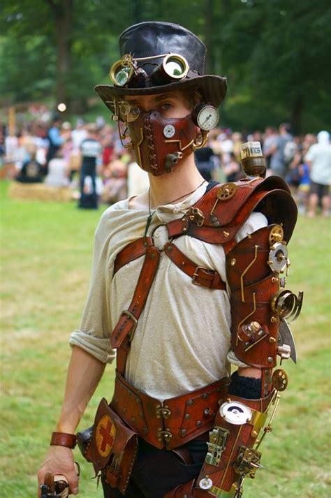 Steampunk clothing, Steampunk fashion, Steampunk leather