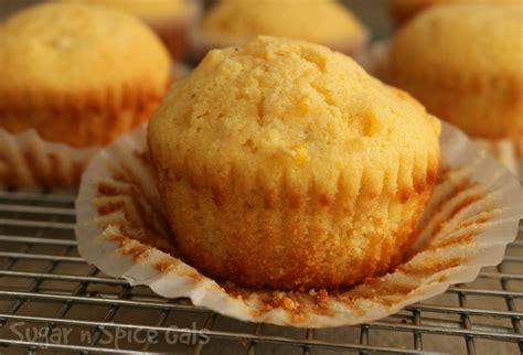 "Corny" corn muffins - Sugar n' Spice Gals