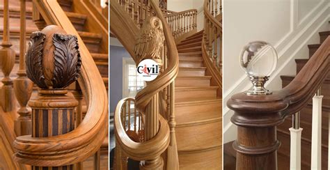 Modern Wooden Stair Railing Design Ideas - Engineering Discoveries