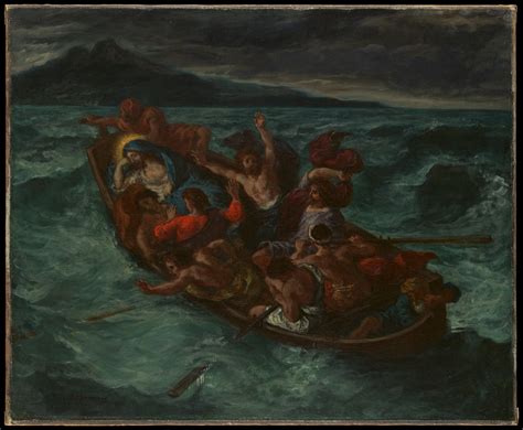Eugène Delacroix | Christ Asleep during the Tempest | The Met