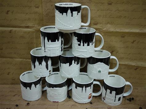 My Starbucks Mug Collection | Starbucks City Mugs