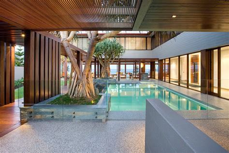 internal courtyard pool contemporary with modern architecture metal gazebos and canopies ...