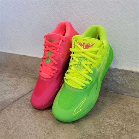 PUMA MB01 RICK AND MORTY Girls Basketball Shoes, Basketball Clothes ...