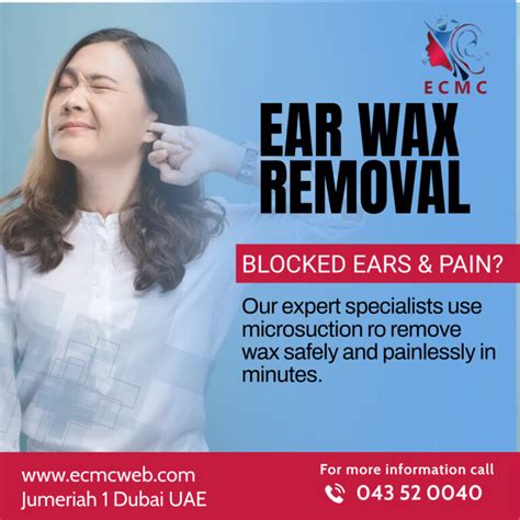 Ear Wax Removal in Dubai Benefits – ECMC