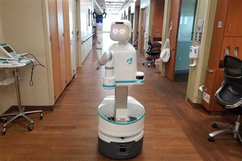 How a medical assistance robot named 'Moxi' is helping UTMB Galveston ...