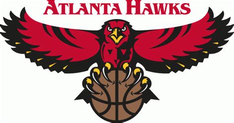 Atlanta Hawks Primary Logo - National Basketball Association (NBA) - Chris Creamer's Sports ...