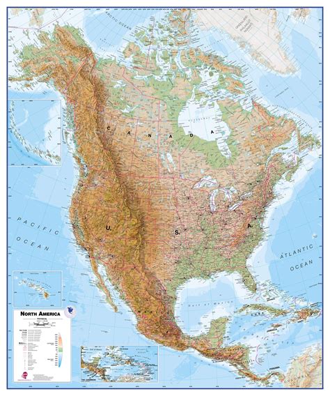 Albums 95+ Pictures Map Of Physical Features Of The United States Completed