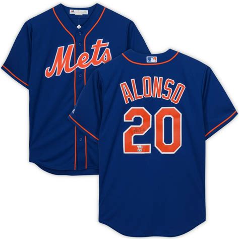 Pete Alonso Signed New York Mets Jersey (Fanatics Hologram) | Pristine Auction