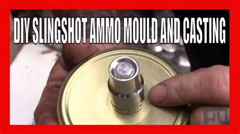 DIY Slingshot Ammo Casting - YouTube