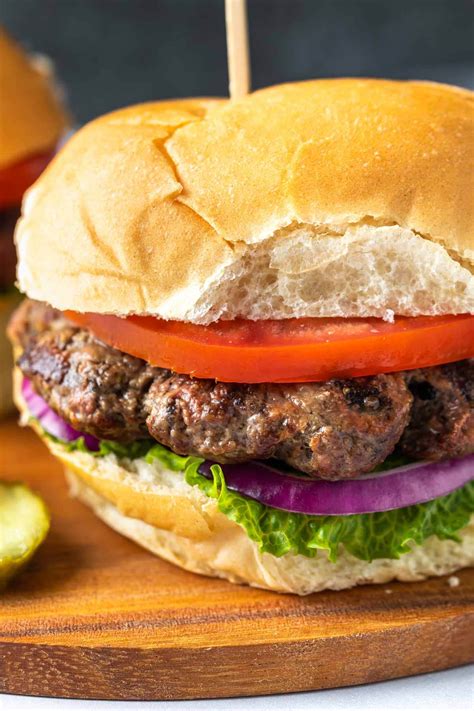 Grilled Bison Burgers - Simply Whisked