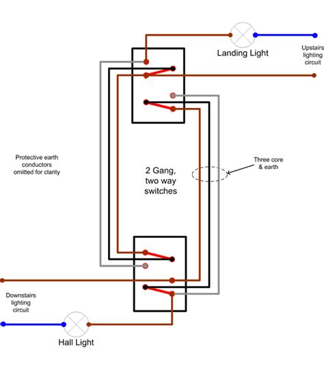 2 Way Switching - DIYWiki | Lighting diagram, 2 way, Bar chart