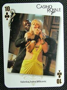 1 x playing card 007 James Bond Casino Royale Valenka Ivana Milicevic 10C CR2 | eBay