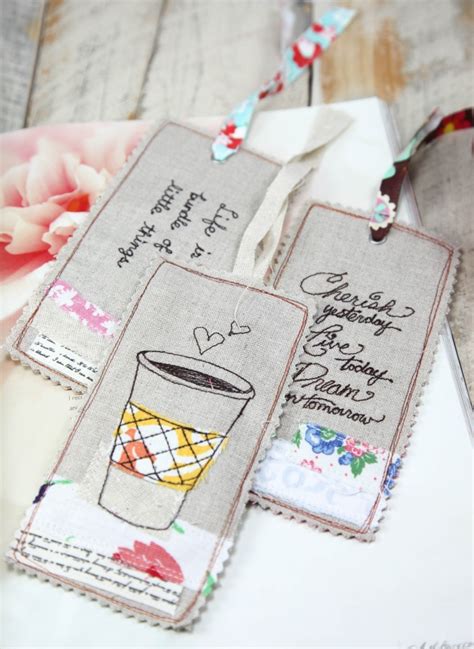 Linen Bookmarks – Minki's Work Table