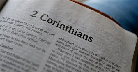 2 Corinthians - Bible Book Chapters and Summary - New International Version