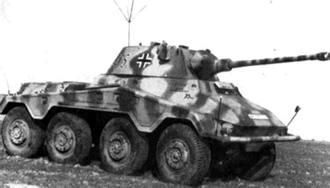 [Photo] SdKfz 234/2 Puma (8-Rad) armored car, date unknown | World War ...