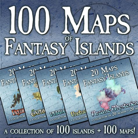 100 Maps of Fantasy Islands | Roll20 Marketplace: Digital goods for online tabletop gaming