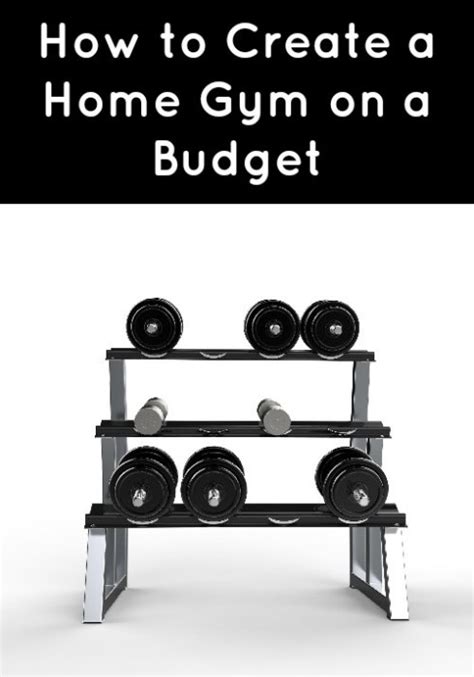 How to Create a Home Gym on a Budget - BargainBriana