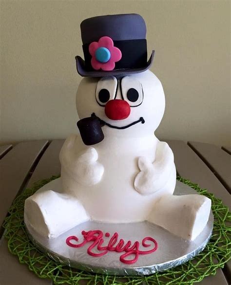 Frosty the Snowman cake - Cake by mmd813 - CakesDecor