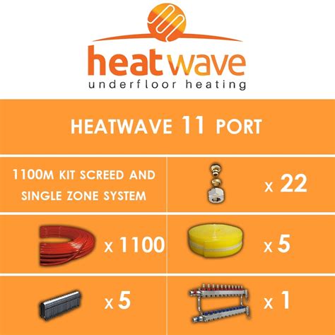 Heatwave 6 Port-500m Kit