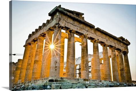 The Parthenon, Acropolis, Athens, Greece Wall Art, Canvas Prints ...