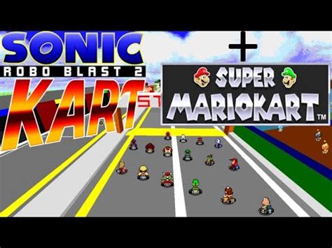 SRB2 Kart Mod Super Mario Kart Bot - YouTube