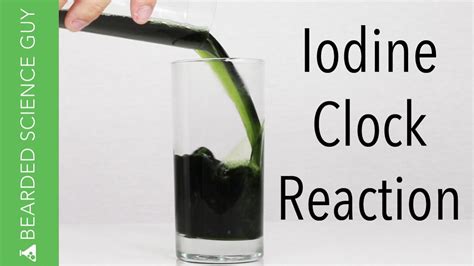 Make the Iodine Clock Reaction (Chemistry) - YouTube