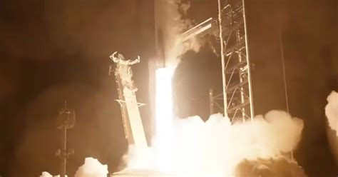 Crew-8 launches with crack in capsule but SpaceX says it's safe ...