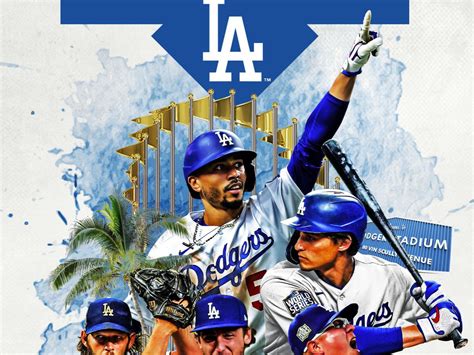 Dodgers Baseball Desktop Wallpapers - Wallpaper Cave