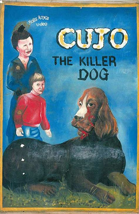 Cujo: Movie Poster From Africa : r/stephenking