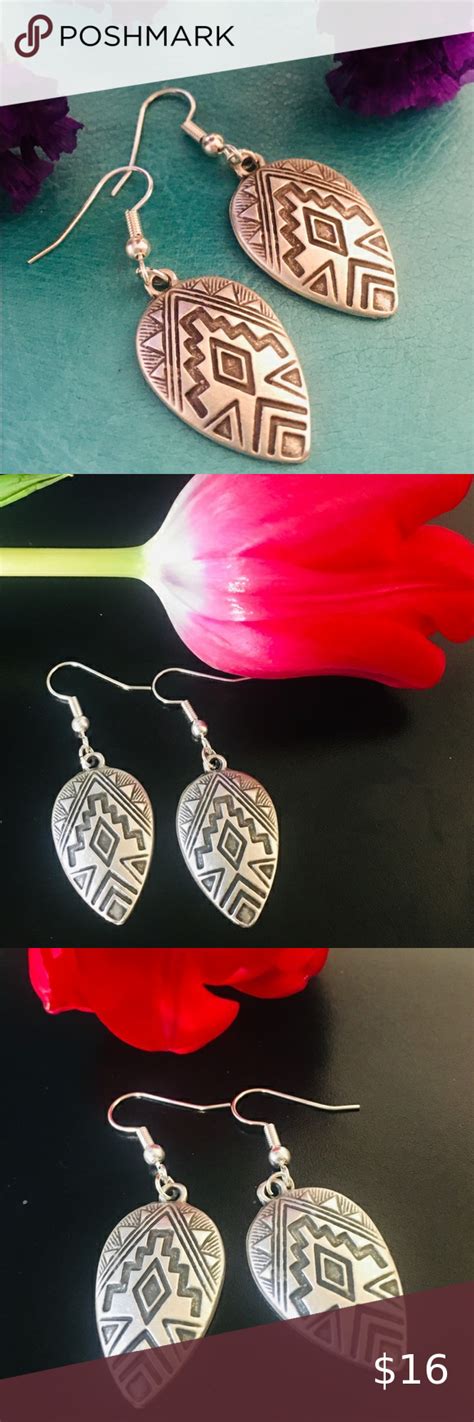 Check out this listing I just found on Poshmark: New Listing: Southwestern Silver Earrings, NWOT ...