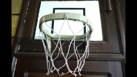 How To Make A Homemade Basketball Hoop Out Of Cardboard