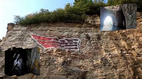 See the Secret Illinois Caves Behind the Mysterious Piasa Bird