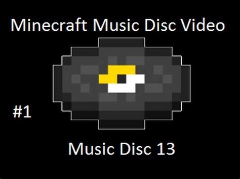 Minecraft Music Disc Video #1 - Music Disc 13 - The End - YouTube